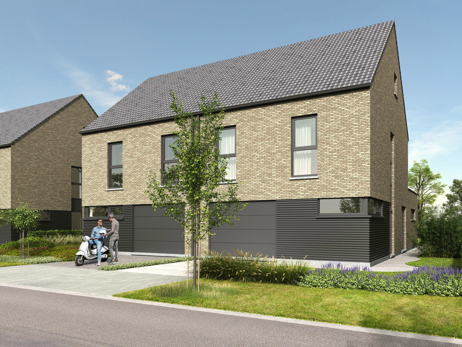 Nieuwbouwwoning te koop te Kaprijke Zuidstraat - foto 1