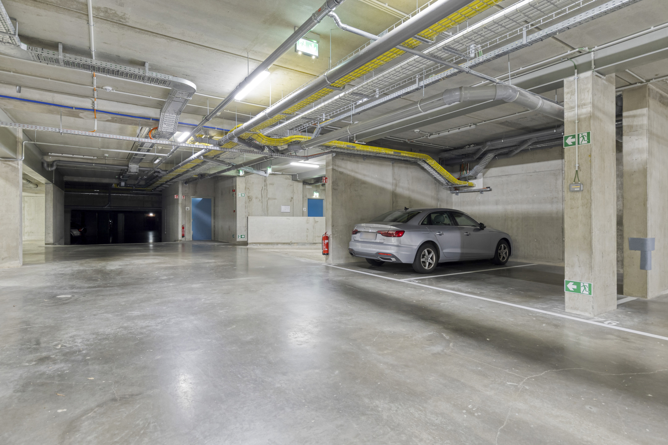 Ondergrondse autostaanplaats in project Zilverwit - foto 1