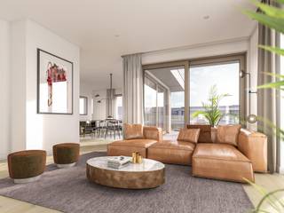 De Hessel heeft 34 appartementen met één, twee of drie slaapkamers, een bewoonbare oppervlakte van 75 tot 175m2 en een privéterras of...