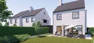 Landelijk wonen met moderne allure in Ertvelde! Aan de rand van het Meetjesland biedt dit nieuwbouwproject twee halfopen gezinswoningen. Eigentijdse architectuur, een praktische indeling en energiezuinige technieken maken dit de ideale thuis in een landelijke omgeving.<br />Beide woningen omvatten op het gelijkvloers een inkomhal, een lichtrijke leefruimte met open keuken en een apart toilet.<br />Lot 1 heeft een inpandige garage met wasplaats en berging, die leidt naar de open keuken en ruime leefruimte; boven zijn er 3 slaapkamers, een badkamer met douche en bad, een apart toilet en een linnenkamer.<br />Lot 2 biedt een carport, met boven 3 slaapkamers, 2 badkamers (1 met enkel douche, 1 met bad en douche), en een apart toilet.<br />Beide woningen hebben een zolder, bereikbaar via een vaste trap, die kan dienen als polyvalente ruimte of opslag.<br />Omgeven door groen en vlot bereikbaar naar Gent en Antwerpen, combineer je hier rust met comfort.<br />Neem vandaag nog contact op voor meer info of een bezoek ter plaatse!