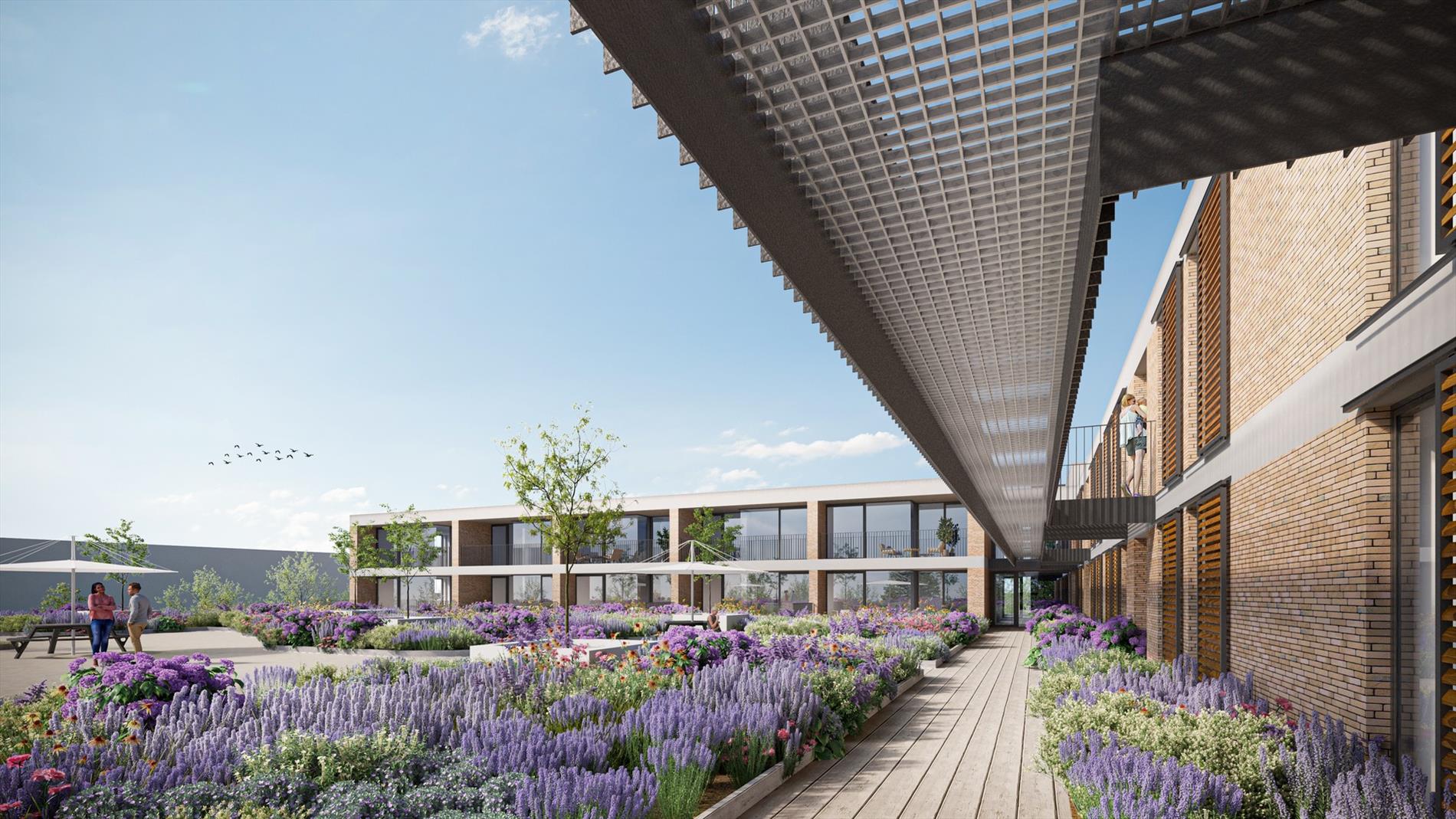 Zuidgericht nieuwbouwappartement met 2 slaapkamers nabij openbaar vervoer en supermarkt - foto 4