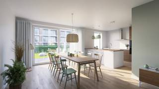 Tussen de Parkstraat en Artoisstraat, in hartje Wevelgem, realiseert Danneels ruime gezinswoningen.<br /><br />Momenteel is nog slechts één woning te koop; de halfopen bebouwing met 4 slaapkamers op het lot 11. <br /><br />Met 195 m² woonruimte, een ingerichte keuken en badkamer, 4 slaapkamers, een omheinde tuin met gezellig terras, garage, oprit, ... heb je hier alles wat je verlangt. <br /><br />Deze woning kan in enkele maanden woonklaar worden afgewerkt. Perfect voor wie graag snel wil verhuizen. <br /><br />Vloerverwarming, zonnepanelen en slimme ventilatie zorgen voor jouw comfort en een lage energiefactuur. <br /><br />Kies jouw afwerking in de toonzalen van onze partners en Danneels doet de rest. Onze klantenbegeleider staat voor je klaar.