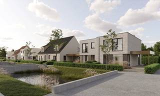 Bent u op zoek naar uw droomwoning in een rustige en groene omgeving? Ontdek dan deze nieuwe verkaveling in de Karperstraat, nabij de Groenhagestraat en de Westlanderstraat te Leffinge.<br /><br />Deze unieke locatie bevindt zich vlak bij het kanaal Plassendale-Nieuwpoort en op een boogscheut van het centrum van Leffinge. <br />Residentie Vastgoed bouwt hier weldra 16 nieuwbouwwoningen in landelijke en moderne stijl.<br />De verkaveling omvat 10 loten voor halfopen bebouwing en 6 loten voor open bebouwing. De perceeloppervlaktes variëren van 255 m² tot 416 m².<br /><br />De woning met lotnummer 1 gelegen op een perceel van 287 m², waarvan zo’n 66,25 m² bebouwd heeft een bewoonbare oppervlakte van 132,49 m².<br />Deze halfopen bebouwing bestaat op de gelijkvloerse verdieping uit een inkomhal met apart gastentoilet, een ruime leefruimte met open ingerichte keuken en aansluitend een was -en bergruimte. Op de eerste verdieping bevinden er zich nog 3 volwaardige slaapkamers, een ruime ingerichte badkamer die plaats biedt aan een bad en/of douche en een nachthal met apart toilet en extra bergruimte. Bovendien beschikt deze woning over een zuidwest gerichte tuin en carport. (Gvg, Wg, Gmo, Gvkr, Vv) ~ E-peil: 30 ~ Ref. OU28972<br /><br />De woning wordt volledig afgewerkt volgens uw eigen smaak en woonwensen. Ons professionele team begeleidt u tijdens het volledige bouwproces, zodat u zorgeloos kunt uitkijken naar uw nieuwe thuis.<br /><br />Wenst u meer informatie? Wij maken graag tijd voor een persoonlijk gesprek.<br />Tot binnenkort!<br />Residentie Vastgoed<br /><br />Neem voorsprong met een vrijblijvende schatting via: www.residentievastgoed.be/gratisonlineschatten <br />Residentie Vastgoed treedt bij deze verkoop op als eigenaar-verkoper en niet als vastgoedbemiddelaar.