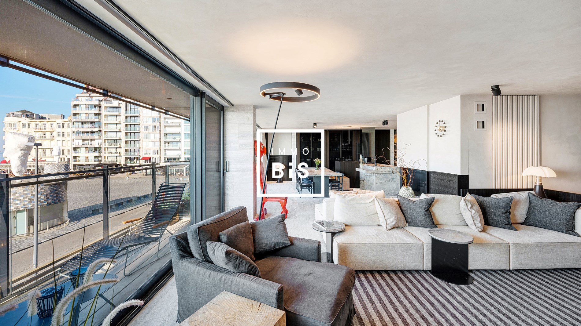 Uitzonderlijk appartement met 12,5m gevelbreedte en zicht op zee - foto 5