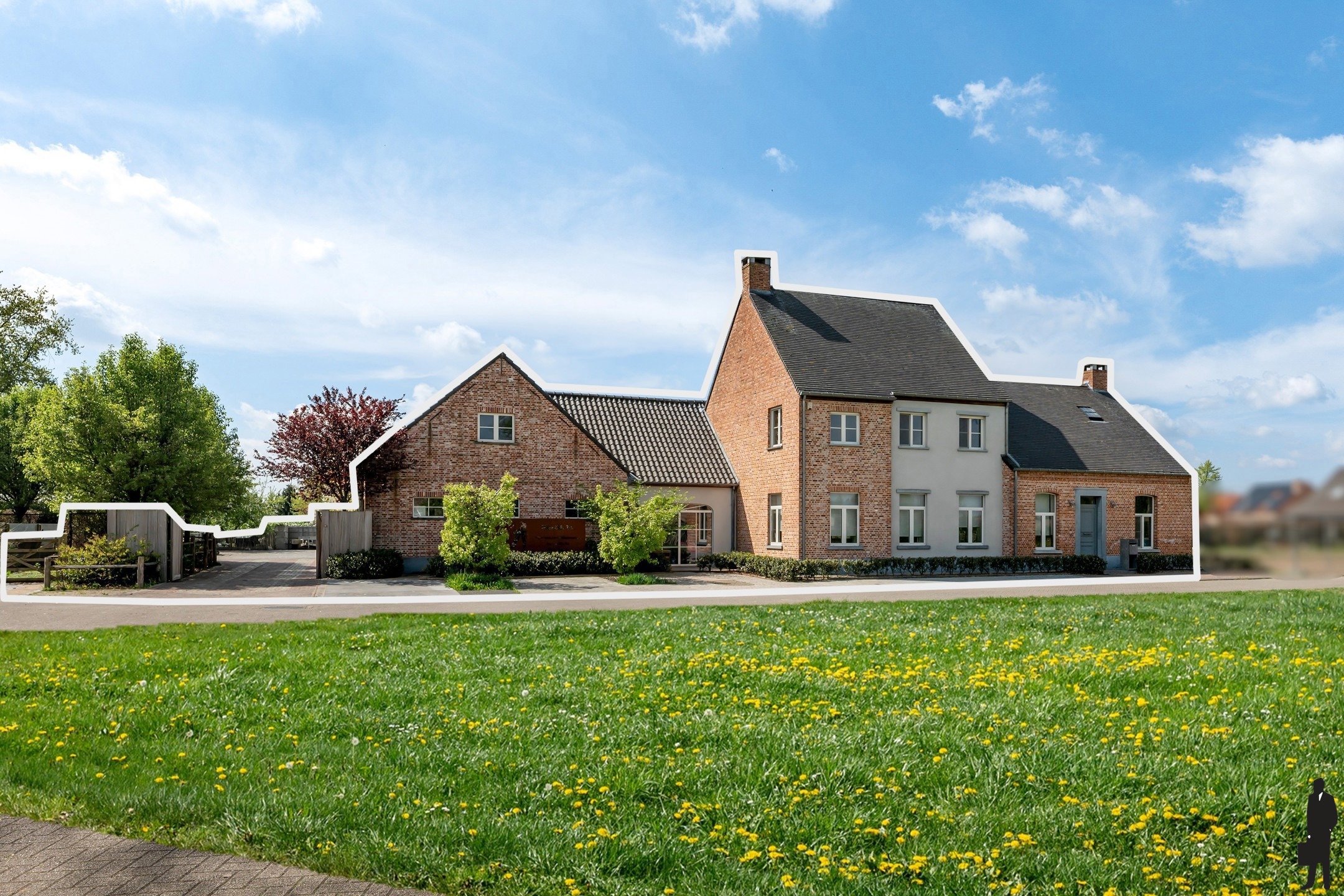 Uitzonderlijke hoevilla met paardenfaciliteiten op ca. 1 ha - foto 1