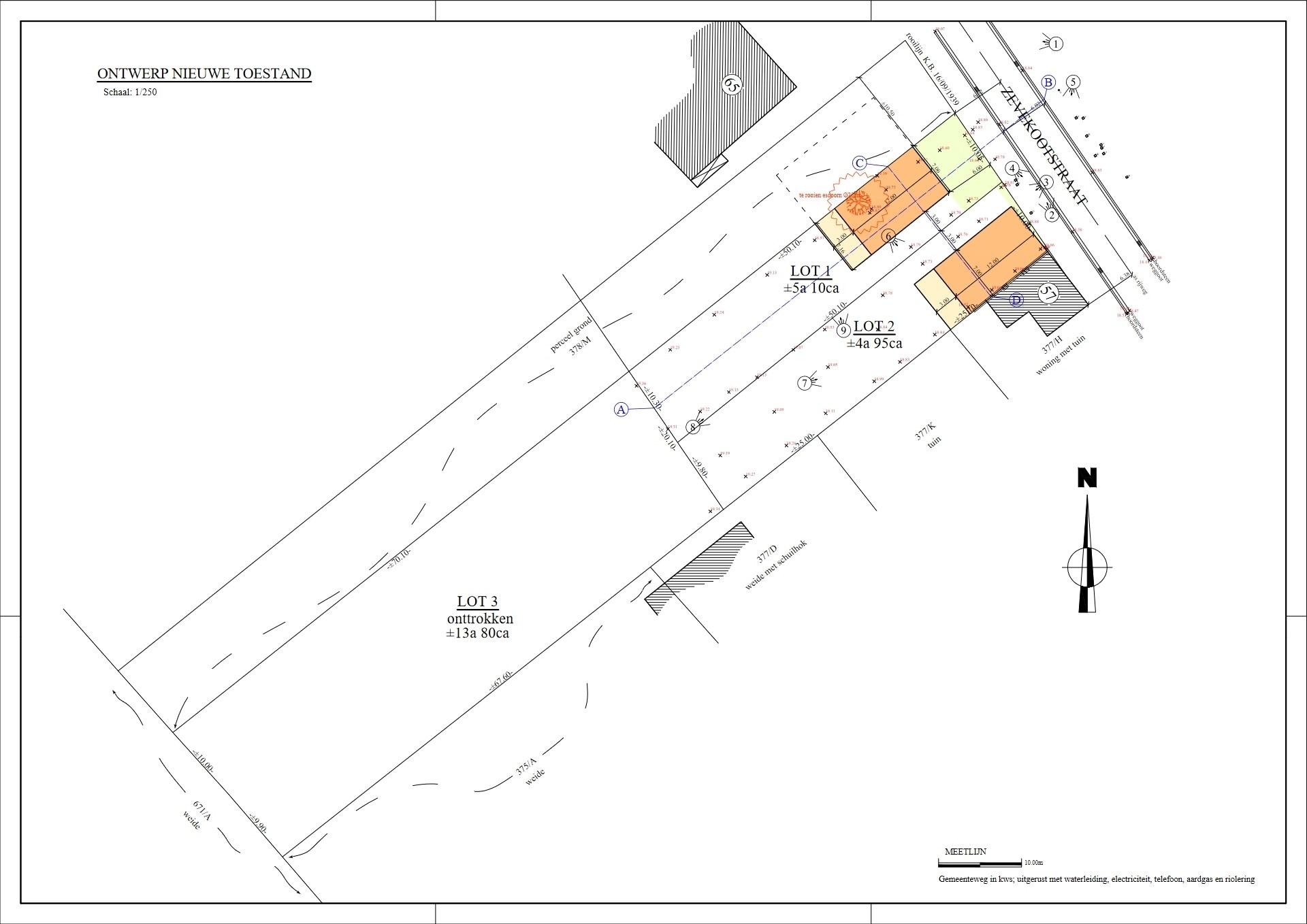 Bouwgrond van 495m² voor halfopen bebouwing - foto 2