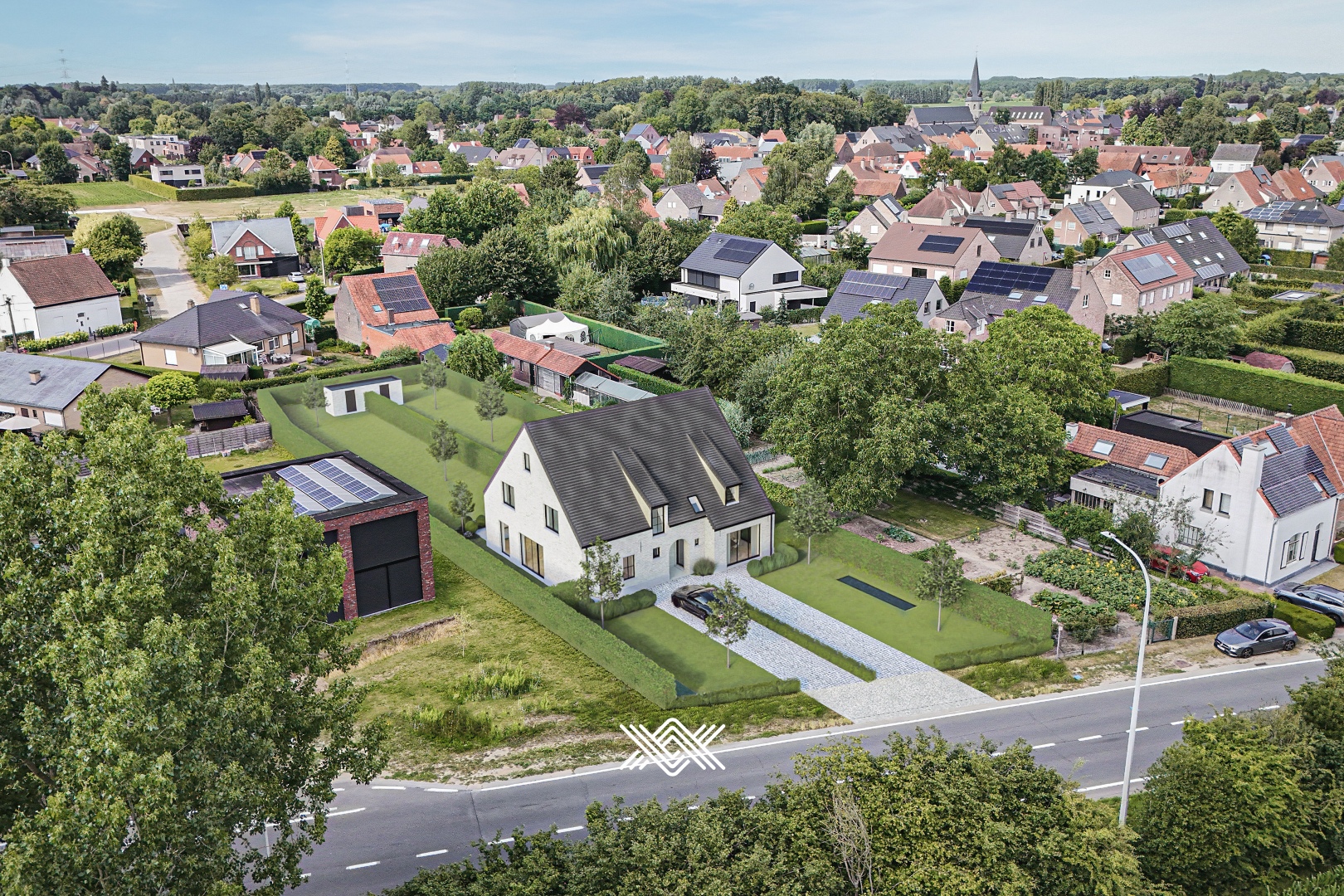 Kwalitatieve nieuwbouwwoning met zicht op de Oude Kalevallei - foto 1