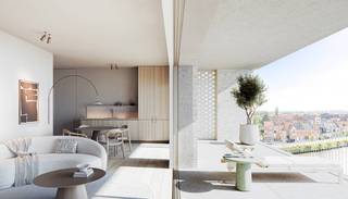 <div>LOCATIE:<br />LYS is een nieuwe fase die deel uitmaakt van het project "Liv-De Molens".</div>
<div>Dit is een residentieel project bestaande uit verschillende types appartementen die gelegen is langs de Leie, midden in een groot park te Deinze.</div>
<span>Architect Ramstad ontwerpt het masterplan voor Liv De Mølens, waar Lys eveneens deel van uitmaakt.</span>
<div><br />
<div>De volledige site is ontworpen met oog voor de authenticiteit van deze historische plek en waar leven, wonen en werken hand in hand gaan.</div>
<div><br />Met een perfect evenwichtige combinatie van ruime kwalitatieve appartementen, ruimte voor ontspanning en openbaar groen, winkels, kantoren en stedelijke voorzieningen en in de onmiddellijke nabijheid van de winkelstraat, scholen, station, openbaar vervoer, met een goede verbinding naar de belangrijkste invalswegen is dit de ideale uitvalsbasis voor elk van u.</div>
<div><br />PROJECT:<br />Voor Lys bracht Ramstad twee werelden samen: het Belgische stadsgevoel verweven met Scandinavisch “hygge”, die zich laat omschrijven als dat warme, knusse gevoel dat een huis een thuis maakt.<br />De grote raampartijen, de natuurlijke materialen in combinatie met de Leie en de eindeloze vergezichten op zijn een uniek gegeven. <br /><br />Ramstad vertaalde dit verlangen naar eenvoud in elk detail: lichte ruimtes die ademen, materialen die warmte uitstralen, een architectuur die de unieke plek aan het water omarmt, die zich niet opdringt, maar aanvoelt als thuiskomen.</div>
<div></div>
<div>Elk appartement wordt verwarmd met geothermie, een duurzame energiebron die je woning ‘s winters warm houdt en ' s zomers verkwikkend koel houdt (passieve koeling). Warmtepompen ondersteunen dit systeem, zodat je het hele jaar door in perfecte harmonie leeft met de seizoenen. <br />De fietsenstalling is ruim en uitgerust met een fietslift, want ook dat comfort hoort bij het leven in Lys.</div>
<div></div>
<div>Er zijn verschillende types appartementen beschikbaar alsook ondergrondse parkings en privatieve bergingen.</div>
<div></div>
<div>Afwerking is aan de hand van het lastenboek; afhankelijk van de fase van de bouwwerken kan u uw eigen keuzes in afwerkingsmaterialen maken.</div>
<div><br />Parking/ kelderberging: meerprijs</div>
<div></div>
<div>De vermelde units zijn slechts een selectie uit het aanbod!</div>
<div><br />Dit project komt in aanmerking voor de 6% BTW regeling.<br />Nieuw voor investeerders : het 6% BTW-tarief geldt nu ook voor aankopen die gedurende 15 jaar verhuurd worden (onder de toepasselijke wettelijke voorwaarden). Dat verlaagt de aankoopkost en kan uw netto-rendement aanzienlijk verbeteren.<br /><br />Voor info en beschikbare units contacteer Fanny op 0472 01 51 51</div>
</div>
