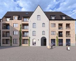 Ontdek dit exclusieve nieuwbouwproject “De Kroon” in het hart van Buggenhout: een moderne en stijlvolle residentie bestaande uit 53 luxe-appartementen en 3 handelspanden, ontworpen voor wie comfort, kwaliteit en een centrale ligging weet te waarderen. Bovendien is het mogelijk deze appartementen aan te kopen aan 6% BTW. <br />De residentie biedt een ruime waaier aan woonmogelijkheden, van 1-, 2- tot 3-slaapkamerappartementen, telkens met een doordachte indeling, hoogwaardige afwerking en grote raampartijen die zorgen voor een overvloed aan natuurlijk licht. Dankzij de hedendaagse architectuur en het gebruik van duurzame materialen straalt het gebouw klasse en tijdloosheid uit.<br />Gelegen midden in het centrum van Buggenhout, bevinden alle voorzieningen zich op wandelafstand: winkels, horeca, scholen, openbaar vervoer en recreatie liggen letterlijk voor de deur.<br />Onder het gebouw bevindt zich een ruime ondergrondse kelder met drie verdiepingen en gemeenschappelijke fietsenstalling, waar kopers de mogelijkheid hebben om een staanplaats, garage of dubbele garage bij aan te kopen. Zo geniet elke bewoner van maximale parkeergemakken en extra bergruimte.<br />Het project wordt uitgerust met de modernste technieken om een duurzaam en energiezuinig wooncomfort te garanderen. Elke woonst beschikt over een warmtepomp, vloerverwarming en een geavanceerd ventilatiesysteem. Dit alles zorgt voor een aangenaam binnenklimaat in elk seizoen én een lagere energiefactuur.<br />Dit nieuwbouwproject staat voor toekomstgericht wonen op een uitmuntende locatie. Luxe, duurzaamheid en comfort komen hier samen in een unieke woonbeleving.<br />Referentie: 5570