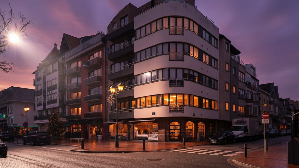 Hoekappartement met 2 slaapkamers in de Lippenslaan - foto 1