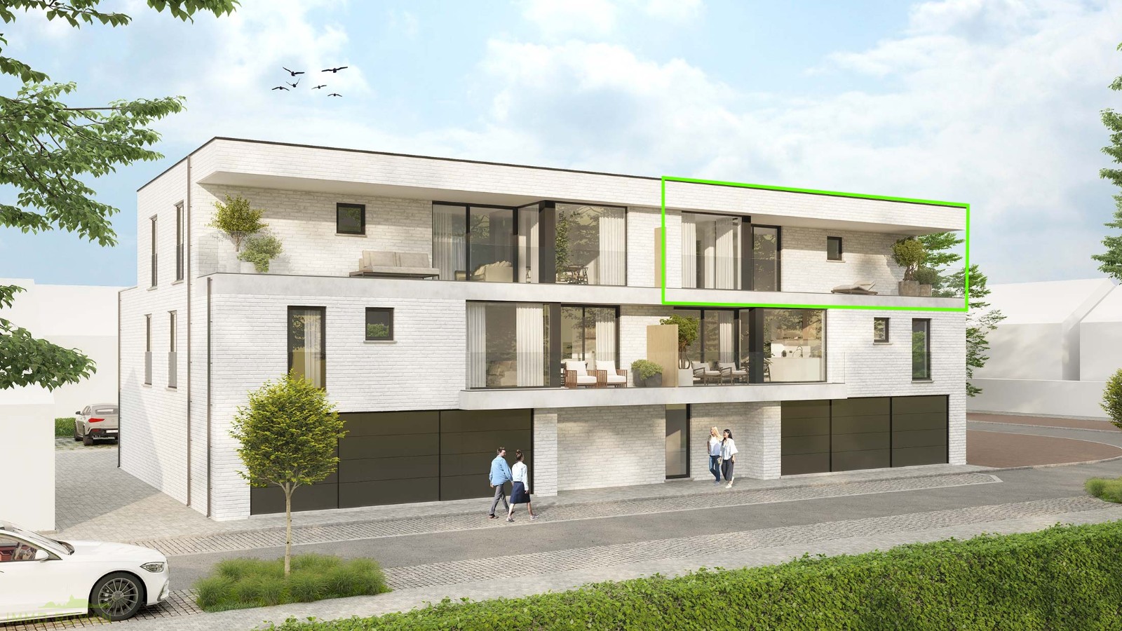 Nieuwbouwappartement te Residentie Flandrien - foto 2