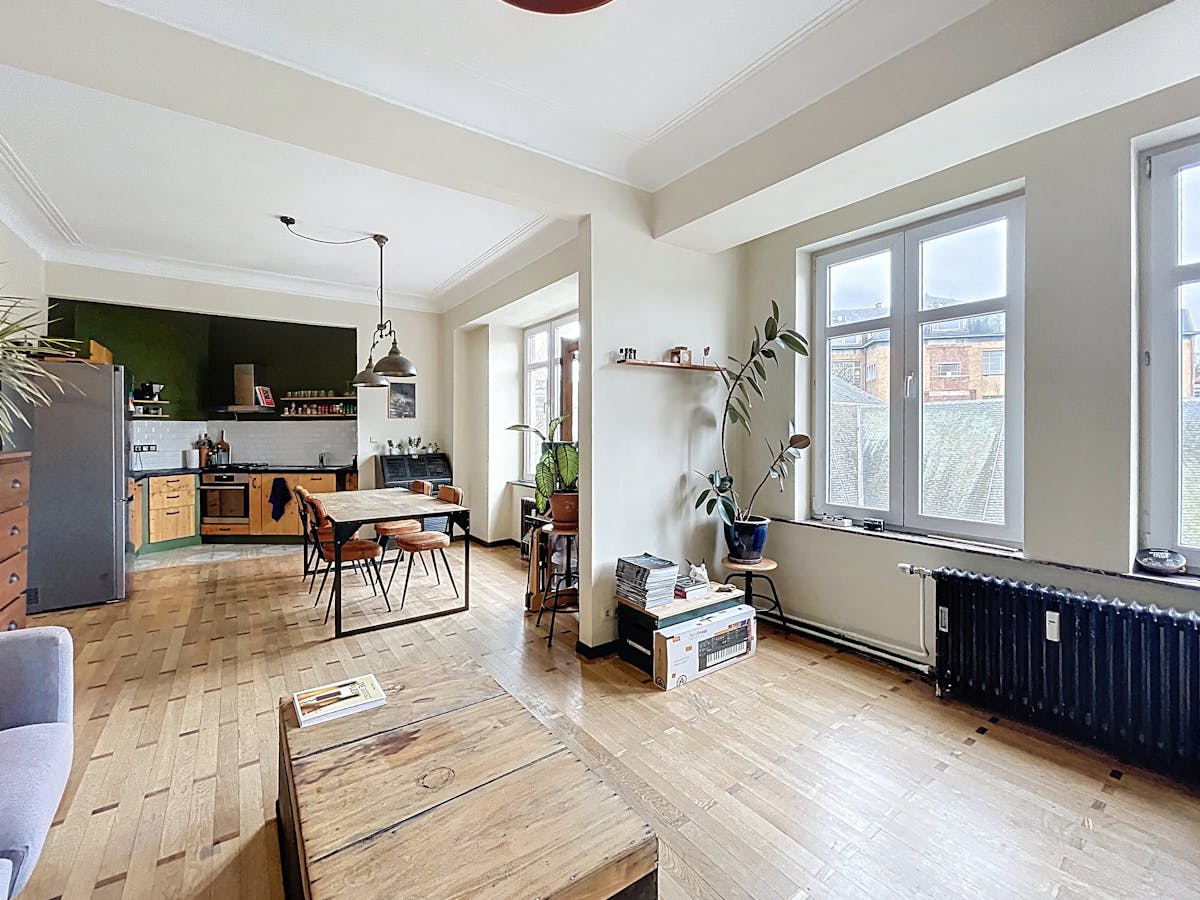 Laken - Charmant &amp; lichtrijk 1 slaapkamer appartement te huur - foto 5