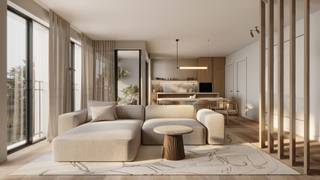 "Arnold" incarne le style de vie élégant au cœur de la ville, une résidence boutique à petite échelle spécialement conçue pour ceux qui n'attendent que le meilleur.

Les rues autour de "Arnold" débordent de caractère. Une promenade suffit pour rejoindre le quartier branché du Zuid, la Vrijdagmarkt ou encore la chaleureuse place Mechelseplein…

"Arnold" offre un équilibre parfait entre luxe, confort et fonctionnalité, avec des appartements spacieux et des équipements haut de gamme. Cette réalisation exclusive propose une architecture contemporaine signée META Architecten, associée à une finition intérieure soignée conçue par MORE Concept.

Grâce aux techniques les plus récentes, tous les appartements garantissent des choix optimaux en matière d'efficacité énergétique.

Appartement lumineux et économe en énergie d’environ 107 m² avec une terrasse ensoleillée orientée plein sud et un espace de vie à l’arrière pour une intimité maximale. Deux grandes chambres offrent un confort optimal. Emplacement idéal avec une finition moderne, parfait pour ceux qui recherchent qualité et tranquillité.

En plus de la possibilité d’acheter un parking, la résidence disposera d’un vaste local à vélos commun, ainsi que d’un espace de cave privatif disponible à l’achat.

La « Résidence Arnold » est bien plus qu’un simple projet immobilier neuf : elle allie un quartier inspirant à un confort de vie moderne et à un luxe contemporain.

Les prix de vente s’entendent hors droits d’enregistrement et TVA.