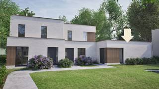 <strong>Woning 12: 3 slpk. + 2 bdk.</strong><br /><br />Residentie 's GRAEVENHOF biedt 12 nieuwbouwwoningen aan:<br /><br />- 5 woningen langs de zijde Wijnegemsteenweg<br />- 4 woningen langs de zijde Dianalaan<br />- 3 woningen achteraan op het binnengebied<br /><br />De woningen hebben bewoonbare oppervlakten tussen 142m² en 252m² + privatieve tuin en terras.<br /><br />Verder zijn ze opgebouwd uit duurzame materialen en uitgerust met een verscheidenheid aan moderne, ecologische technieken, waaronder een lucht-water warmtepomp, zonnepanelen, vloerverwarming en een ventilatiesysteem. <br /><br />De architectuur is modern en stijlvol, gekenmerkt door een combinatie van een lichte gevelsteen met houten gevelbekleding en donkere, kwalitatieve aluminium ramen. <br /><br />'s GRAEVENHOF omvat zowel woningen met platte daken als woningen met hellende daken, waarbij de laatste extra inrichtbare ruimte onder het dak bieden voor bijvoorbeeld een hobbyruimte of extra kamer. <br /><br />De ligging van ’s GRAEVENHOF is ideaal: groen en rustig aan de rand van Hertenbos, nabij natuurgebieden zoals het Gravinnenbos en toch centraal.<br /><br />Op enkele van de woningen is er een mogelijkheid om aan te kopen aan 6% BTW i.p.v. 21% BTW (vraag naar de voorwaarden).<br /><br />Verkoop onder Wet Breyne.<br /><br />Lanceringsvoorwaarde: volledig afgewerkte zolder GRATIS voor de snelle beslisser.<br /><br />Prijs excl. BTW/registratie.<br /><br />Voor meer info kan u terecht op www.waterhuys.be/sgraevenhof of gelieve contact op te nemen met ons kantoor - info@waterhuys.be - www.waterhuys.be/nieuwbouwprojecten - Vg-Wp-Gvv-Gvkr-Gmo-Gworg.