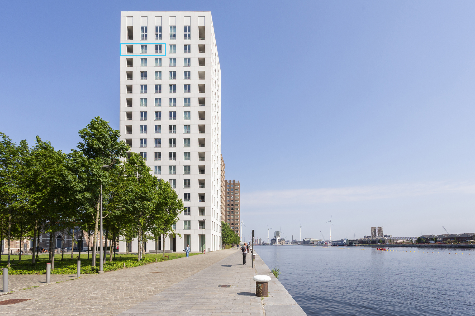 Lichtrijk appartement met unieke zichten over het Eilandje - foto 2