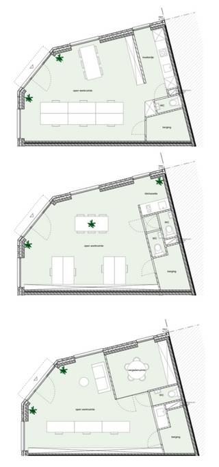<p><strong>Casco kantoor/dienstverleningsruimte in kleinschalig project</strong></p>
<p>Deze kantoor/dienstverleningsruimte bevindt zich op de hoek van de Pothoekstraat en de Zeilstraat en geniet dankzij zijn ligging van een uiterst zichtbare locatie. De grote raampartijen zorgen voor veel daglicht. De vrije hoogte is 3m. Het kantoor wordt casco opgeleverd en is dus geheel naar wens af te werken. Het kantoor zal beschikken over een ventilatiesysteem D, een warmtepomp & zonnepanelen.<br /><br />De ruimte mag gebruikt worden als kantoorruimte of voor het uitvoeren van een dienstverlening (manicure, pedicure, kapsalon, arts, psycholoog, strijkhulp, ... ).<br /><br />De oplevering is voorzien eind 2026.<br /><br />De plannetjes bij de foto's zijn enkel ter inspiratie, er zijn geen binnenwanden voorzien.<br /><br />De afbeeldingen zijn artist impressions om een idee te geven van het eindresultaat, deze afbeeldingen zijn niet bindend.</p>