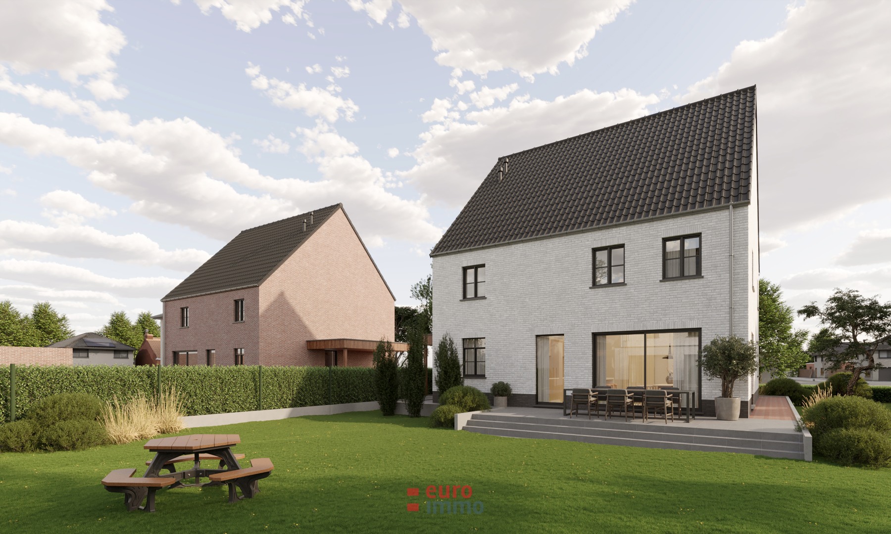 Halfopen bebouwing met royale binnenruimtes, ruime tuin en aankoop aan 6% btw - foto 2