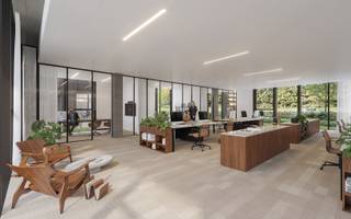 LOKEREN: centraal tussen Gent en Antwerpen gelegen: hedendaagse, architecturale en high end nieuwbouw kantoor- of praktijkruimte - voorzien...