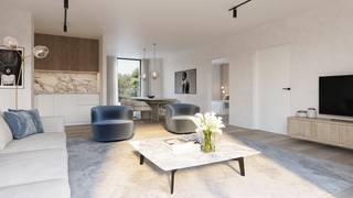 Assistentie appartement (App 26) met 1 slaapkamer en terras gelegen te Lubbeek, project Martinus.<br /><br />Het appartement heeft een oppervlakte van 73,04 m² en omvat :<br />een inkomhal met afzonderlijk gastentoilet, een gezellige leefruimte met aanpalend terras (9,7 m²) , 1 slaapkamer, een badkamer en een berging. <br /><br />Gebruik van hoogwaardige materialen en diensten:<br />* individuele zonnepanelen <br />* vloerverwarming<br />* individuele warmtepomp <br />* ventilatiesysteem D<br />* E-peil van maximaal 20<br />* videofoon<br />* noodoproepsysteem<br /><br />Zolang het een erkende assistentiewoning is heeft U een vrijstelling op uw onroerende voorheffing en door de goede afwerking bespaart u tevens op uw energiekosten.<br />Verplichte aankoop van één ondergrondse autostaanplaats en fietshaak. Wenst u meer inlichtingen dan kan u voor een persoonlijk en<br />vrijblijvend gesprek contact opnemen met Jan Schrijvers via 0495 18 95 81 of janschrijvers@immojanstas.be.