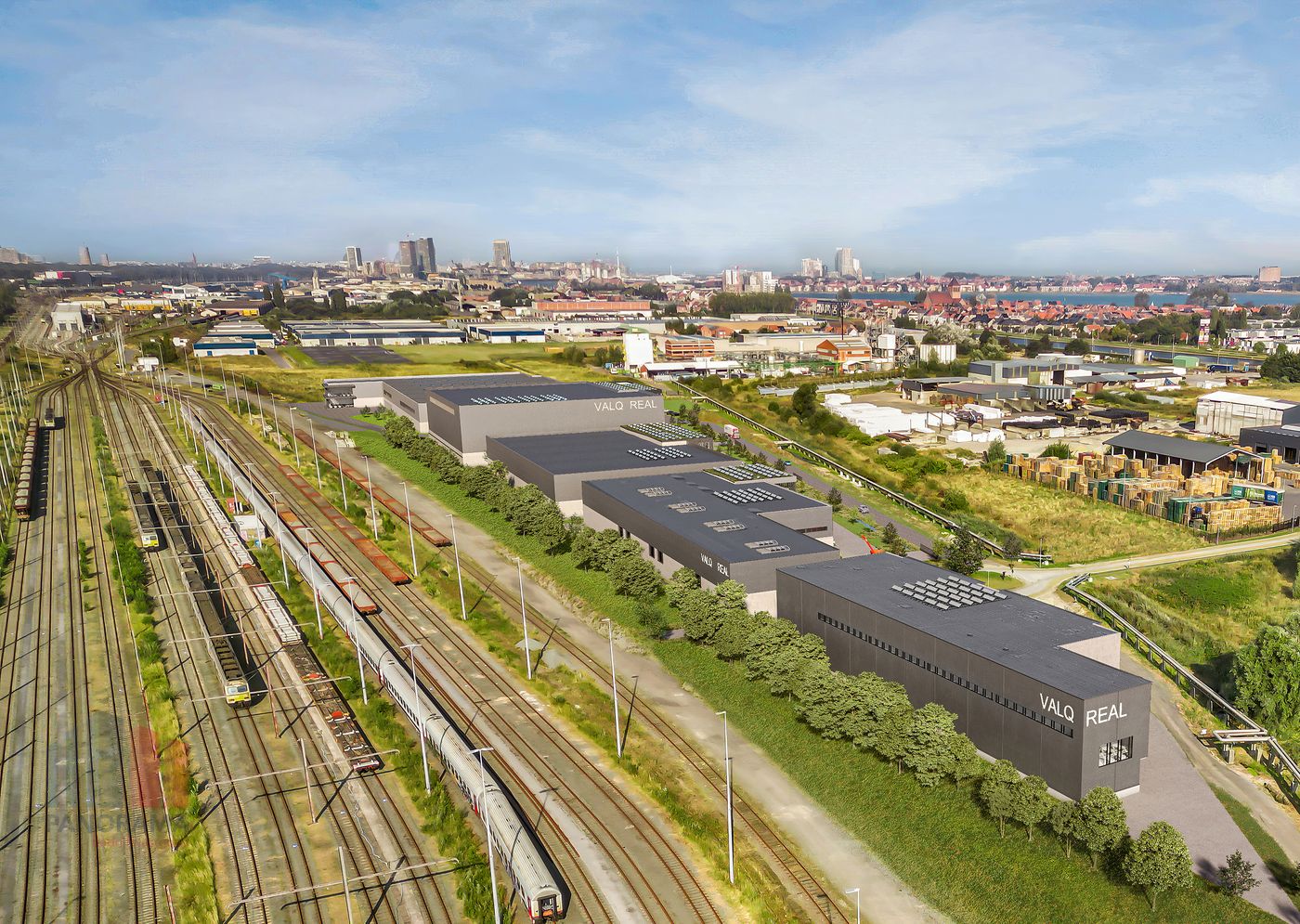 Industriële als logistieke ontwikkeling op maat te Oostende - foto 2