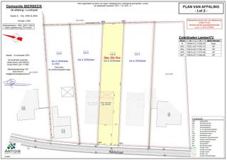 Bouwgrond van 5a19ca te koop in de Kerkstraat in Lovenjoel. Het perceel is geschikt voor een half-open bebouwing met een maximale bebouwde...