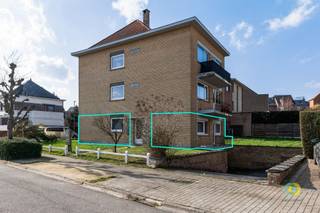 In het groene populierendal te Grimbergen, nabij voorzieningen en invalswegen, vindt u dit gelijkvloers appartement met 2 slaapkamers in een...