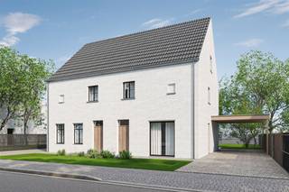 <p><span><span>Prachtige nieuwbouwwoning op ideale ligging nabij centrum! </span></span></p><p><span><span>Belangrijkste troeven:</span></span></p><p><span><span>- Deze woning wordt nieuw gebouwd met de beste materialen en de nieuwste technieken</span></span></p><p><span><span>- Dit zorgt voor een E-peil van 10 of lager</span></span></p><p><span><span>- Warmtepomp met vloerverwarming en -koeling, ook op elke slaapkamer en zolder!</span></span></p><p><span><span>- Zonnepanelen, ventilatiesysteem D,...</span></span></p><p><span><span>- Praktische indeling met mooie ruimtes</span></span></p><p><span><span>- Buitenaanleg (omheining, oprit en terras) reeds in de prijs inbegrepen!</span></span></p><p><span><span>- Mogelijkheid tot extra kamers via vaste trap naar zolder</span></span></p><p><span><span>- Ideale ligging: rustig gelegen en op wandelafstand van centrum (scholen, winkels, bibliotheek,...)</span></span></p><p><span><span>- De prijs is voor de volledig afgewerkte woning</span></span></p><p><span><span>- Oplevering voorzien voorjaar 2027</span></span></p><p><span><span>- Verkoop woning onder BTW en grond onder registratierechten</span></span></p><p><span><span> </span></span></p><p><span><i><span>Bekijk zeker ook onze grondplannen met de afmetingen. Zo krijgt u van thuis uit al een perfect beeld van wat deze woning te bieden heeft!</span></i></span></p><p><span><span>Wenst u meer info of een vrijblijvende bezichtiging, contacteer dan ons kantoor op het nummer 014 39 99 99 en wij helpen u graag verder.</span></span></p>