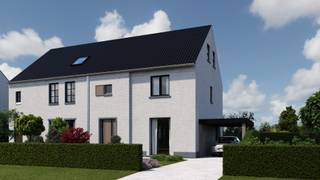 => Ligging<br />Deze drie nieuwbouwwoningen zijn rustig gelegen in het groene Achel. Nabij het centrum van winkels, scholen en horeca. Omringd door natuur en fiets- en wandelroutes.<br /><br />=> Het project<br />Het project omvat drie woningen.<br />De woningen worden verkocht onder de opschortende voorwaarde van het bekomen van een stedenbouwkundige vergunning.<br /><br />=> Indeling<br />-- Gelijkvloers:<br />- Inkomhal met apart gastentoilet<br />- Leefruimte<br />- Keuken<br />- Berging<br /><br />-- Verdieping<br />- Overlop<br />- Drie slaapkamers<br />- Apart toilet<br />- Badkamer<br /><br />-- Zolder<br />- 2 zolderruimtes<br />- Berging<br />- Technische ruimte<br /><br />=> Afwerking<br />De woningen kunnen casco, casco plus of volledig afgewerkt conform het lastenboek gekocht worden.<br />De geadverteerde prijs op de website is casco.<br /><br />Meer informatie over deze afwerkingen via ons kantoor te verkrijgen.