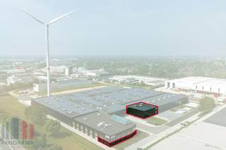 Fantastisch gelegen magazijn van 786 m² met 471 m² kantoren te huur op amper 1,6 km van de op- en afrit 24 'Turnhout-Centrum' van de E34.De loods met...