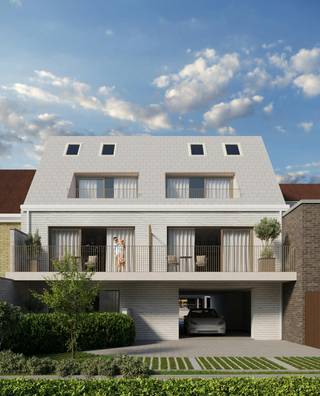 Residentie KADE — Qualité de vie durable au cœur d'Oostduinkerke<br />Residentie KADE est un projet de nouvelle construction élégant et de petite taille, situé dans un emplacement privilégié sur la rue Léopold II à Oostduinkerke, à quelques minutes à pied de la mer, des dunes et du centre animé.<br />La résidence dispose de cinq appartements spacieux avec deux chambres, des terrasses ensoleillées et des espaces de vie lumineux. Chaque appartement est construit selon les dernières normes BEN (niveau E ? 25), y compris le chauffage au sol par pompe à chaleur, un double vitrage super-isolant et une isolation complète. Le résultat ? Une solution d'habitation économe en énergie avec un haut niveau de confort, idéale pour un logement permanent ou comme résidence secondaire.<br />La finition est de haute qualité et permet de faire des choix personnels dans la cuisine, la salle de bain et les sols. La résidence est entièrement accessible par ascenseur et dispose de parkings et d'un local à vélos.<br />Que vous recherchiez le calme, la nature ou un investissement rentable sur la côte belge, Residentie Kade a tout ce qu'il vous faut. « Créer de nouveaux textes avec les titres » à propos<br />