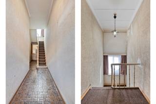 Rustig gelegen te moderniseren woning, ideaal als starterswoning.Indeling:Gelijkvloers:U betreedt de woning via de inkomhal die uitkomt in de...