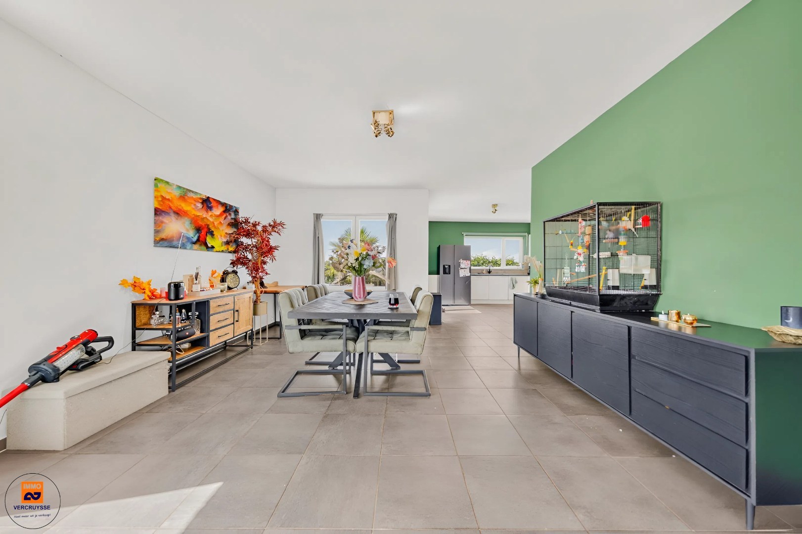 Landelijk gelegen woning met fantastisch uitzicht op ruim perceel van +/- 2800 m2 in Bassevelde - foto 4