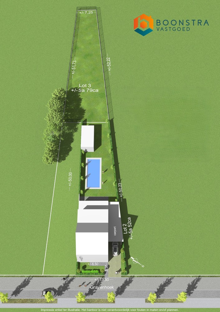 Bouwgrond halfopen bebouwing op perceel van 1131 m² te Putte - foto 2