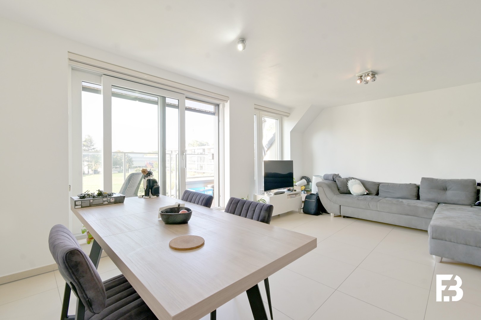 Ruime duplex met terras en vrij uitzicht in Zwijnaarde - foto 3