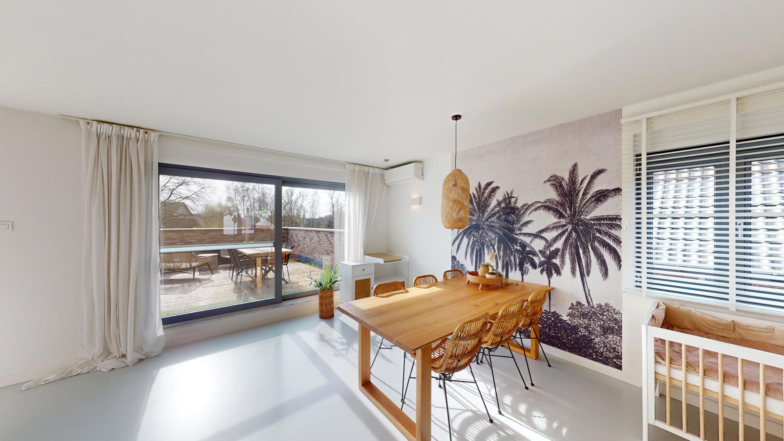 Ruim duplex app met 5 slpks, met prachtig terras en tuin! - foto 5