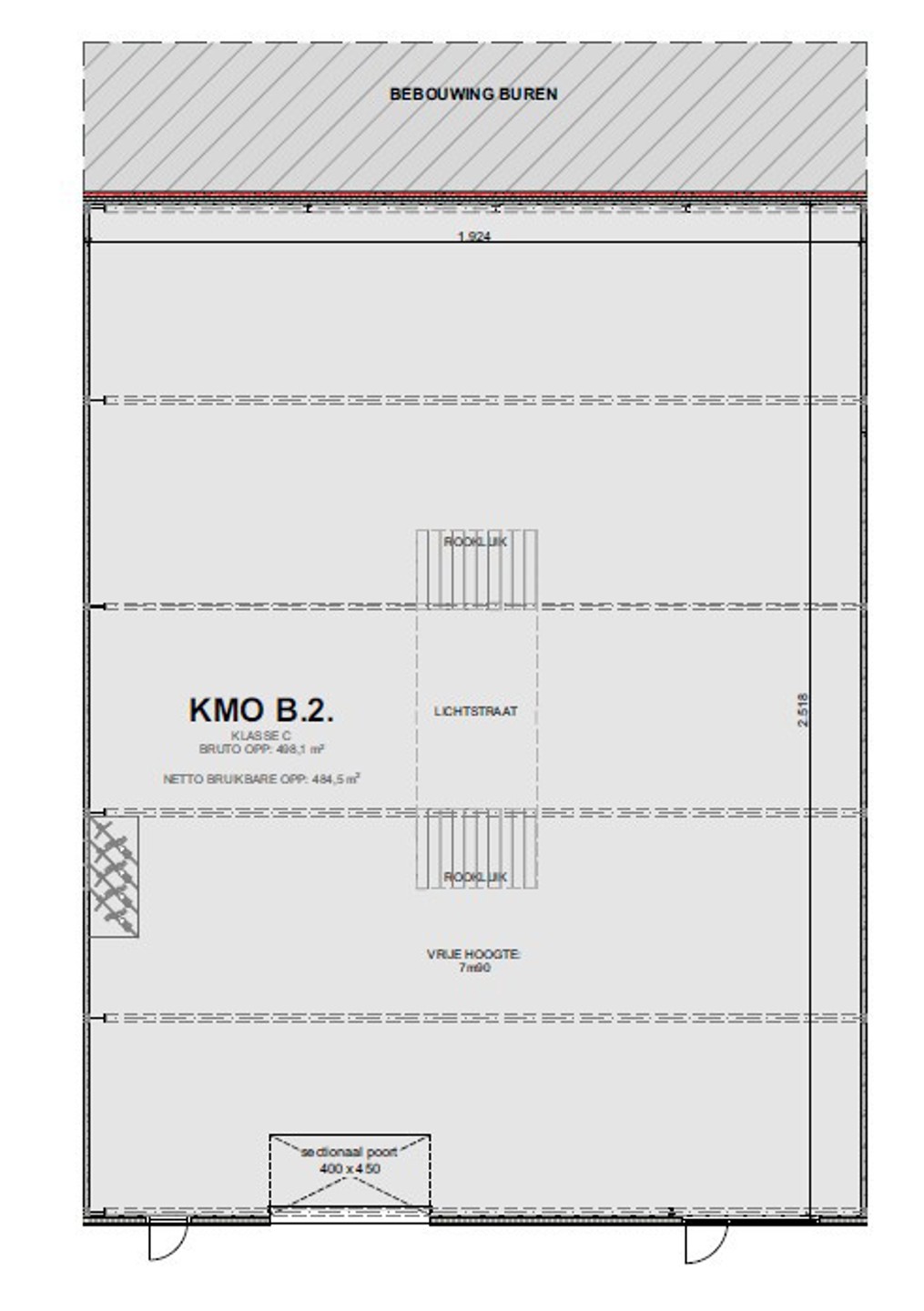 Nieuwe KMO-unit B.2 - 498m² te koop op zichtlocatie - foto 4