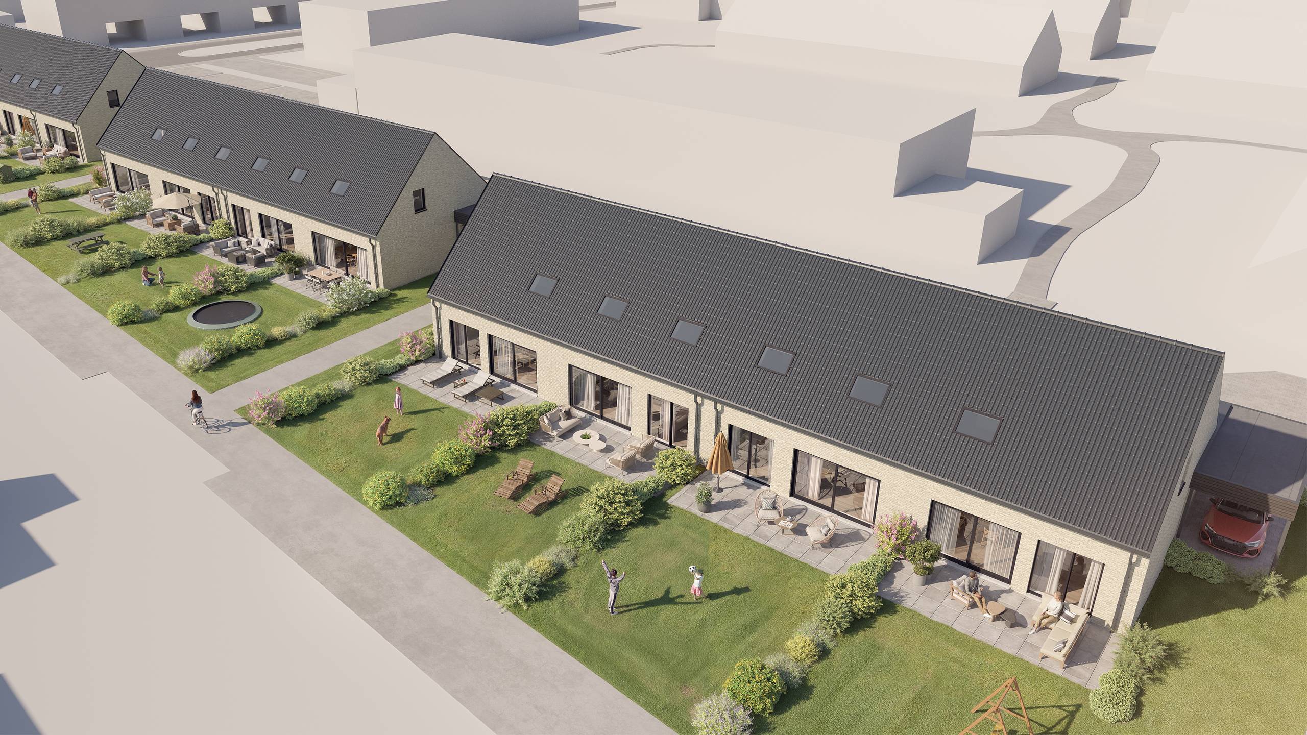 Kouter Middenpark Eke, 12 nieuwbouwwoningen aan vaste prijs - foto 3