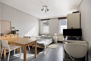 Ontdek deze gezellige, gelijkvloerse studio van 27 m², gelegen op een uitstekende locatie aan de Naamsestraat 171 in Leuven. Deze instapklare studio beschikt over een aparte badkamer met lavabo, toilet en douche en biedt alles wat nodig is voor comfortabel wonen. <br /><br />Momenteel is het pand verhuurd, wat het bijzonder interessant maakt als investering met onmiddellijk rendement, maar het is ook geschikt voor eigen bewoning op termijn. Dankzij de centrale ligging bevindt u zich op wandelafstand van winkels, openbaar vervoer en het levendige stadscentrum van Leuven. <br /><br />Interesse? Neem contact op met Thomas via +32 499 22 99 24 of thomas@sophimo.be.