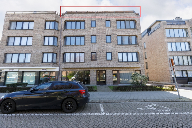 Dakappartement met 1 slpkr + terras van 90m², 2x ondergr autostpl + 2 onderg bergingen - foto 1