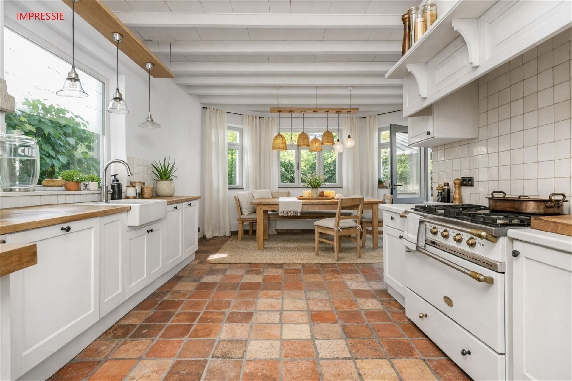 Authentieke hoeve met 4 slpks, poolhouse en zwembad - foto 5