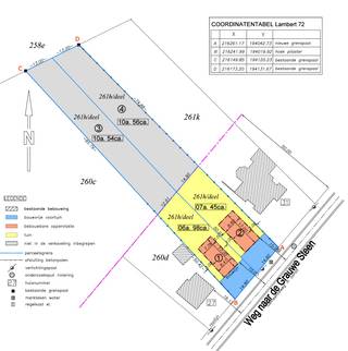 <p>This building plot in Zolder offers a great opportunity to build a detached home in a शांत and green environment. Located along Weg naar de Grauwe Steen, the plot is part of a well-maintained subdivision with open views over the surrounding landscape. Lot 1 benefits from a northwest orientation and a P-score A, which is the most favourable classification on the water map and an important advantage for development. The plot is perfectly suited for a detached home and offers flexible building options. You can build with a maximum width of 8.41 m and a depth of 17 m on the ground floor, with an allowed depth of 12 m on the first floor. Both flat and pitched roof designs are possible, giving you full architectural freedom. There is no obligation to use the maximum building volume, allowing for a customised design. An additional benefit is the meadow located behind the plot which is included. This makes it ideal for those seeking more outdoor area for gardening, animals or leisure. The location offers a perfect balance between tranquillity and accessibility, with walking and cycling routes nearby, including the Zolder mine terril. Schools, shops and other amenities are easily accessible. This plot provides an excellent foundation to realise your dream home in a pleasant and green setting. Contact us today to explore the possibilities.</p>