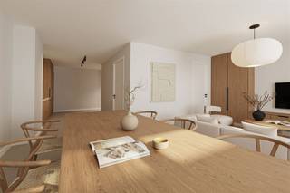 <p>Wonen in het centrum van Bilzen, met alle dagelijkse voorzieningen op wandelafstand? Dit stijlvolle nieuwbouwappartement aan de Brugstraat 16 combineert een uitstekende ligging met hedendaags wooncomfort, energiezuinige technieken en een hoogwaardige afwerking.</p><p>Dit appartement op de eerste verdieping beschikt over een aangename woonoppervlakte van 90 m² en biedt twee ruime slaapkamers. Een absolute troef is het royale terras van maar liefst 16 m², waar u heerlijk kunt genieten.</p><p>Het appartement wordt voorzien van moderne en energiezuinige technieken, waaronder vloerverwarming en zonnepanelen. Ook aan praktische voorzieningen is gedacht: aan de inkom van de residentie wordt een mooie en praktische fietsenstalling voorzien.<br />Een bijzonder voordeel is dat u als koper de afwerking en materialen nog naar eigen smaak kunt bepalen. Zo krijgt u de mogelijkheid om uw toekomstige thuis volledig af te stemmen op uw persoonlijke stijl en woonwensen.<br />Vanuit de Brugstraat bevinden winkels, scholen, supermarkten, restaurants, cafés en andere dagelijkse voorzieningen zich op korte wandelafstand. Ook wie graag geniet van een gezellig hapje of drankje, vindt in het centrum van Bilzen tal van leuke adresjes in de directe omgeving.</p><p>Bovendien is een aankoop aan 6% btw mogelijk, indien aan de wettelijke voorwaarden wordt voldaan.</p><p>Wenst u meer informatie over residentie ISSA of wilt u graag een bezoek ter plaatse inplannen? Neem dan gerust contact met ons op via info@immonoble.be. </p>