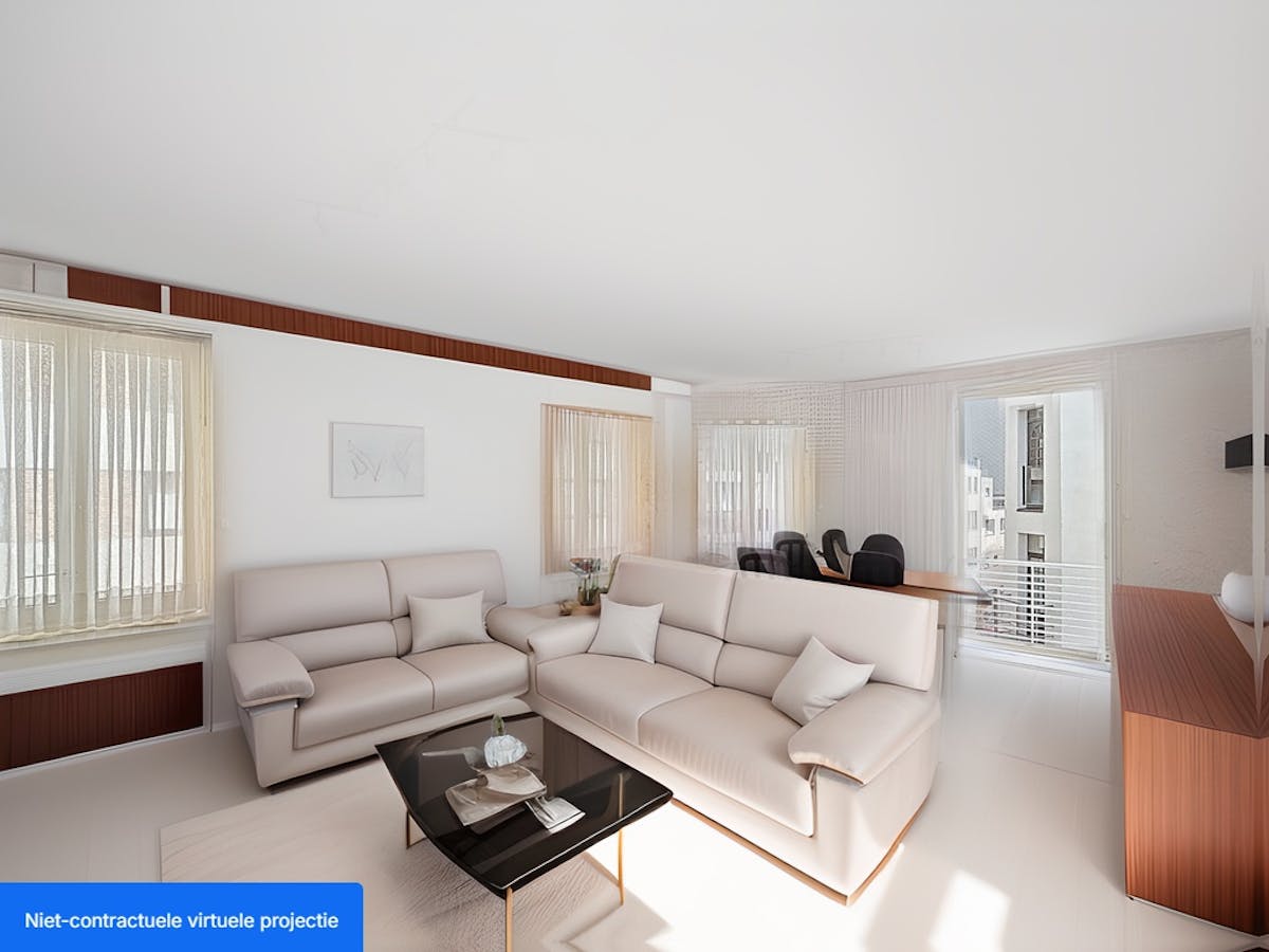 Gemeubileerde studio met slaaphoek te koop te Blankenberge - foto 3