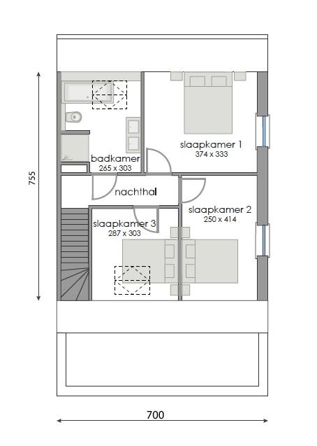 Maison à vendre à Nederename avec 3 chambres - photo 3