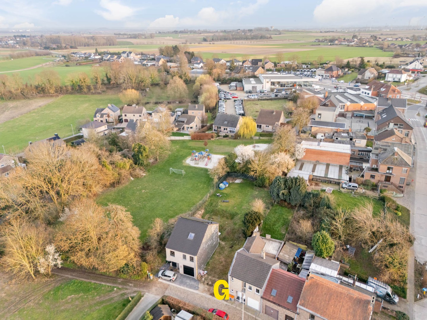 Rustig gelegen perceel bouwgrond voor een gesloten bebouwing op 3a37ca met zuid gerichte tuin te Walt Wilder - foto 4