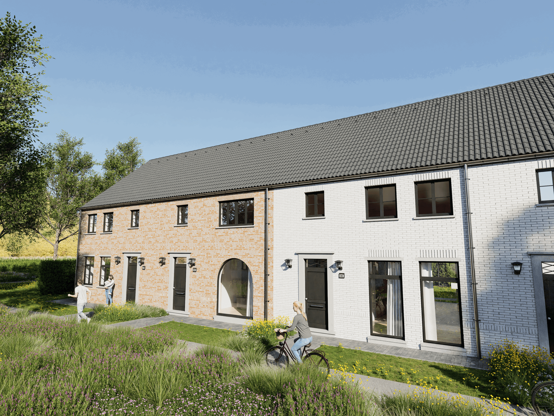 5 energiezuinige nieuwbouwwoningen met tuin. - foto 4