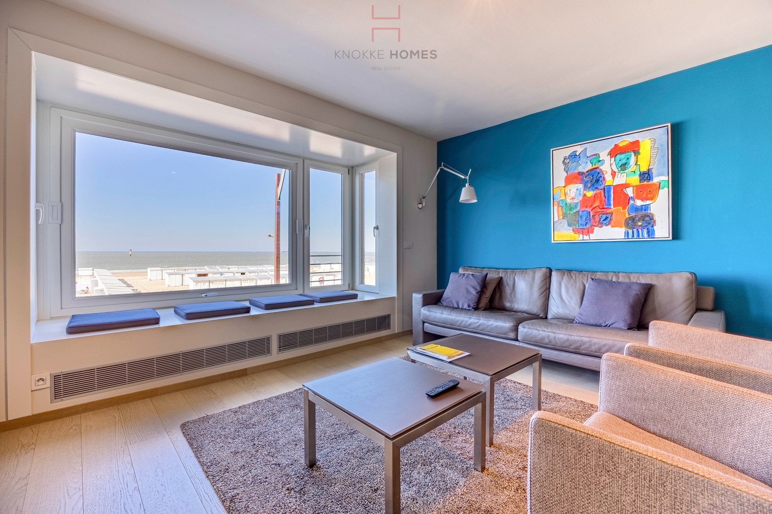 Instapklaar appartement met frontaal zeezicht gelegen nabij het Driehoeksplein - photo 3