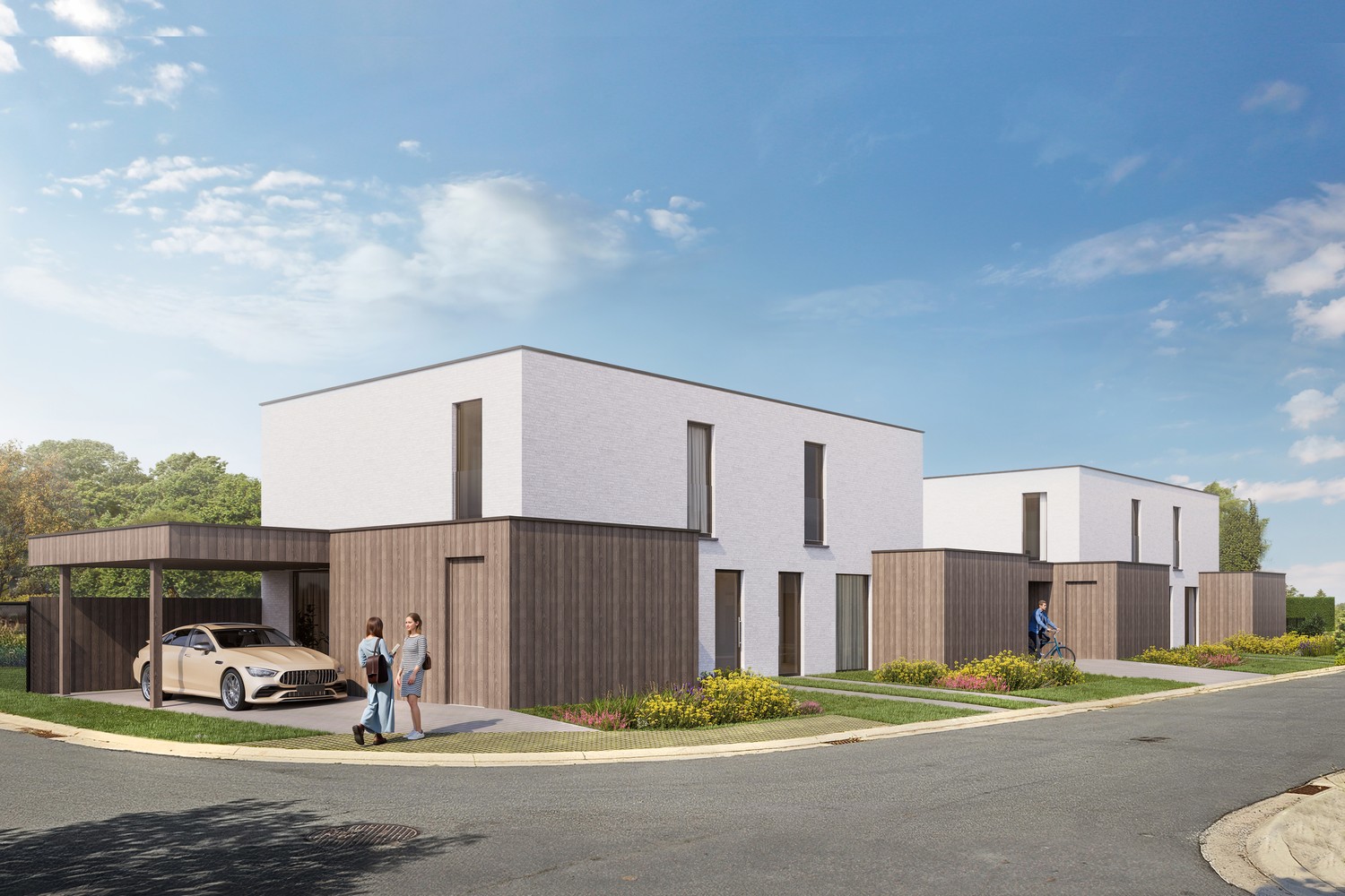 Moderne halfopenwoning met carport en berging - foto 5