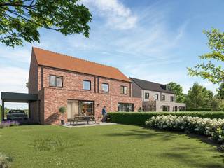 <strong>Dit project voldoet aan de 6% BTW voorwaarden.</strong>
<ul>
<li>West gerichte percelen</li>
<li>3-4 slaapkamers</li>
<li>Omringd door groen</li>
<li>Goede bereikbaarheid</li>
<li>Energiezuinig (E-peil 30)</li>
</ul>
<br /><strong>OMGEVING</strong><br />Welkom in de Hemelrijkstraat te Sint-Denijs-Westrem, een van de meest gegeerde deelgemeenten van Gent. Deze moderne nieuwbouwwoningen bevinden zich in een groene en residentiële buurt met uitstekende verbindingen. Dankzij de nabijgelegen Kortrijkse Steenweg, met een ruim aanbod aan winkels en diensten, bent u in een mum van tijd in het centrum van Gent. Voor ontspanning kunt u terecht in het Parkbos, het Maaltebruggepark of het Borluutpark.<br /><br /><strong>INDELING</strong><br />De halfopen woningen zijn praktisch ingedeeld en voorzien van een ruime inkomhal, een open leefruimte met keuken, living en eetruimte. Een aparte berging biedt extra opbergruimte en geeft toegang tot de optionele carport. Op de bovenverdieping bevinden zich drie slaapkamers, een badkamer en een apart toilet. Via een vaste trap bereikt u de zolder, waar extra kamers kunnen worden gecreëerd.<br /><br /><strong>E-PEIL</strong><br />Instapklaar en energie-efficiënt: deze hoogwaardig afgewerkte woningen beschikken over vloerverwarming, een lucht-water warmtepomp en ventilatiesysteem D – goed voor een E-peil van 30.<br /><br /><strong>6% BTW</strong><br />Indien je als koper aan bepaalde voorwaarden voldoet, kun je eventueel genieten van het 6% BTW-tarief op de constructie. Vraag gerust naar de voorwaarden.<br /><br /><em>Prijzen zijn exclusief kosten.</em><br /><br />Interesse in dit unieke project in Sint-Denijs-Westrem? Bel ons op 09 394 67 97 of mail naar info@potrell.be voor meer informatie of een afspraak!<br /><br />WONING OP MAAT | JOUW WONING, JOUW STIJL<br />Maak van deze woning jouw droomhuis op maat! Voeg je eigen smaak en persoonlijkheid toe en kies zelf de keuken, vloer en badkamer van jouw instapklare woning. Een eigen stek op maat van jouw wensen en stijl. Jij kiest, Potrell voert uit. Zo makkelijk is het!<br />Prijzen zijn exclusief kosten.