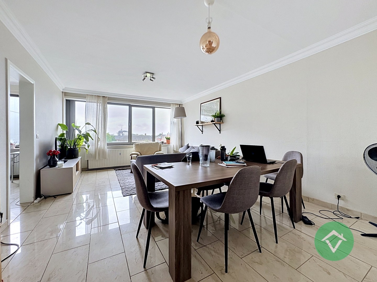 Appartement met 2 slaapkamers en terras te Gent - foto 5